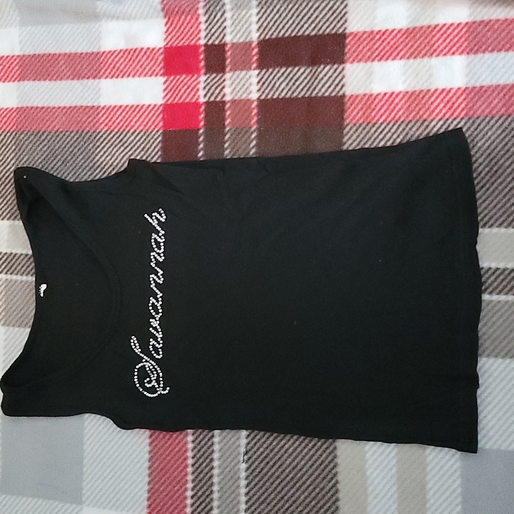 Black bling Savannah T-shirt